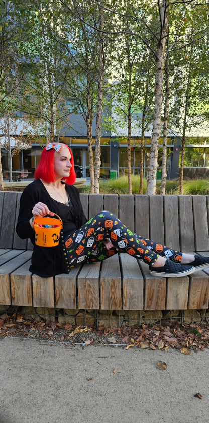 Boo Buckets - The Sketchy Pumpkin (Exclusive) - Pocket Leggings