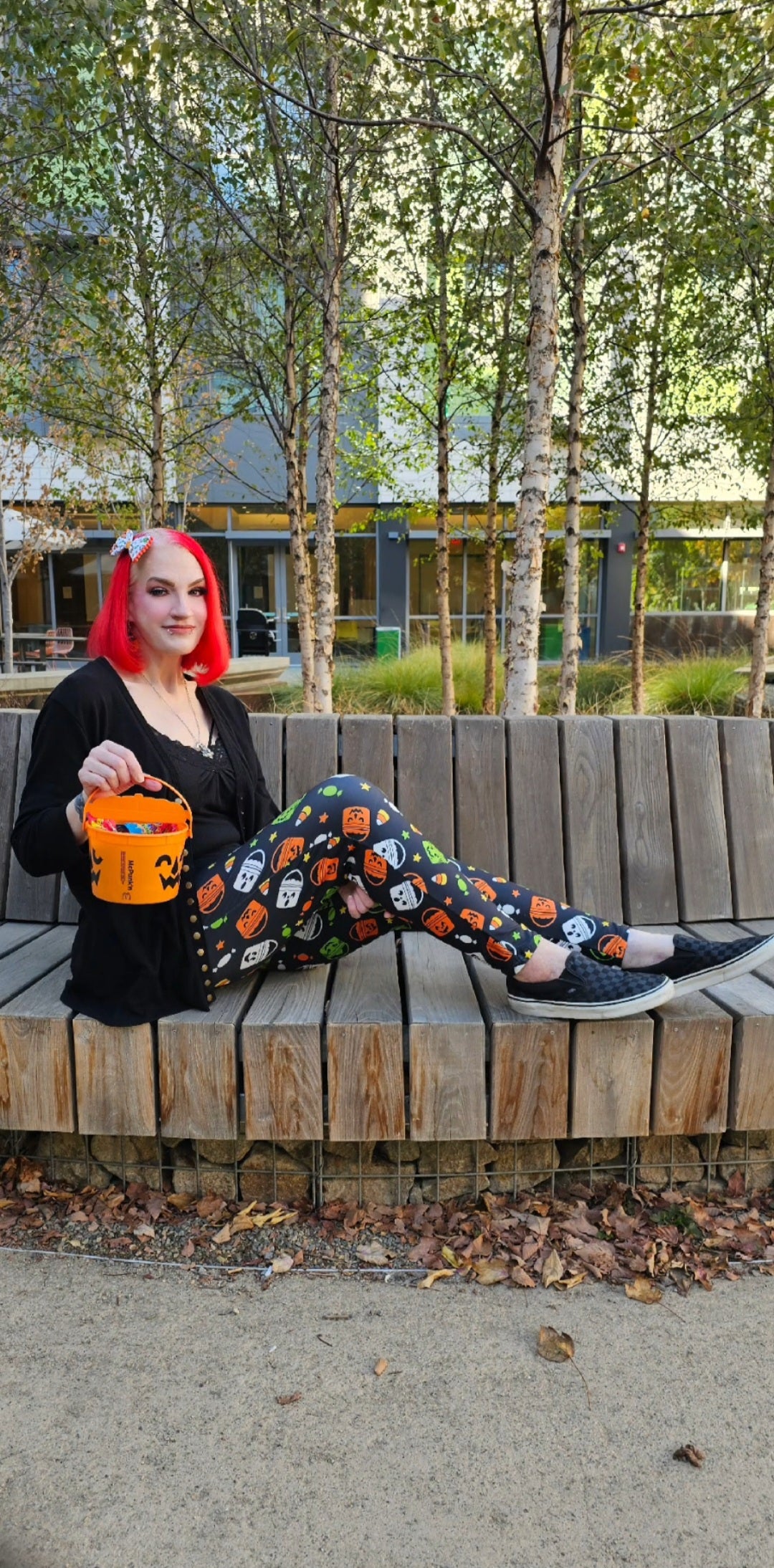 Boo Buckets - The Sketchy Pumpkin (Exclusive) - Pocket Leggings