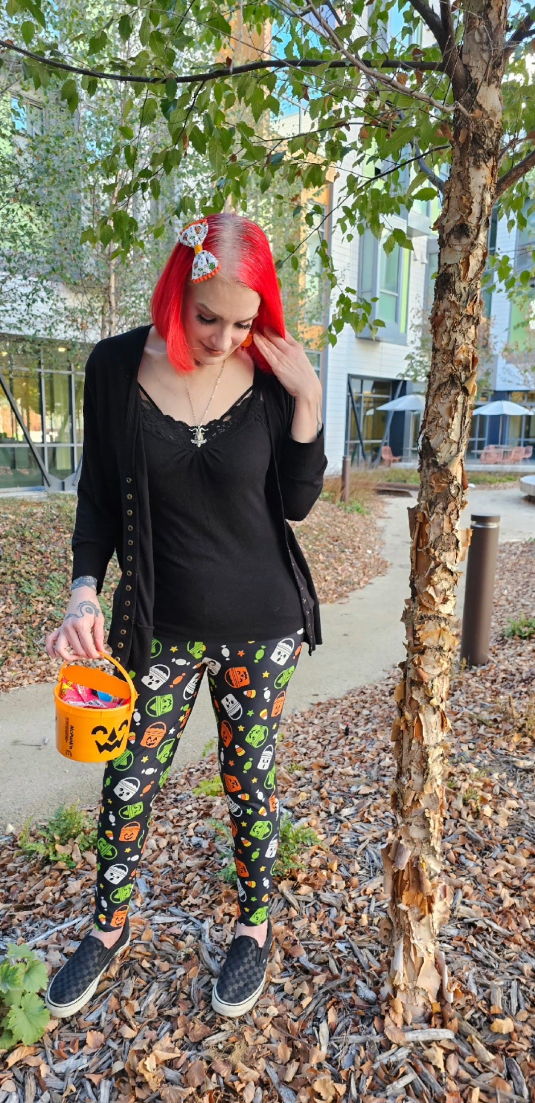 Boo Buckets - The Sketchy Pumpkin (Exclusive) - Pocket Leggings