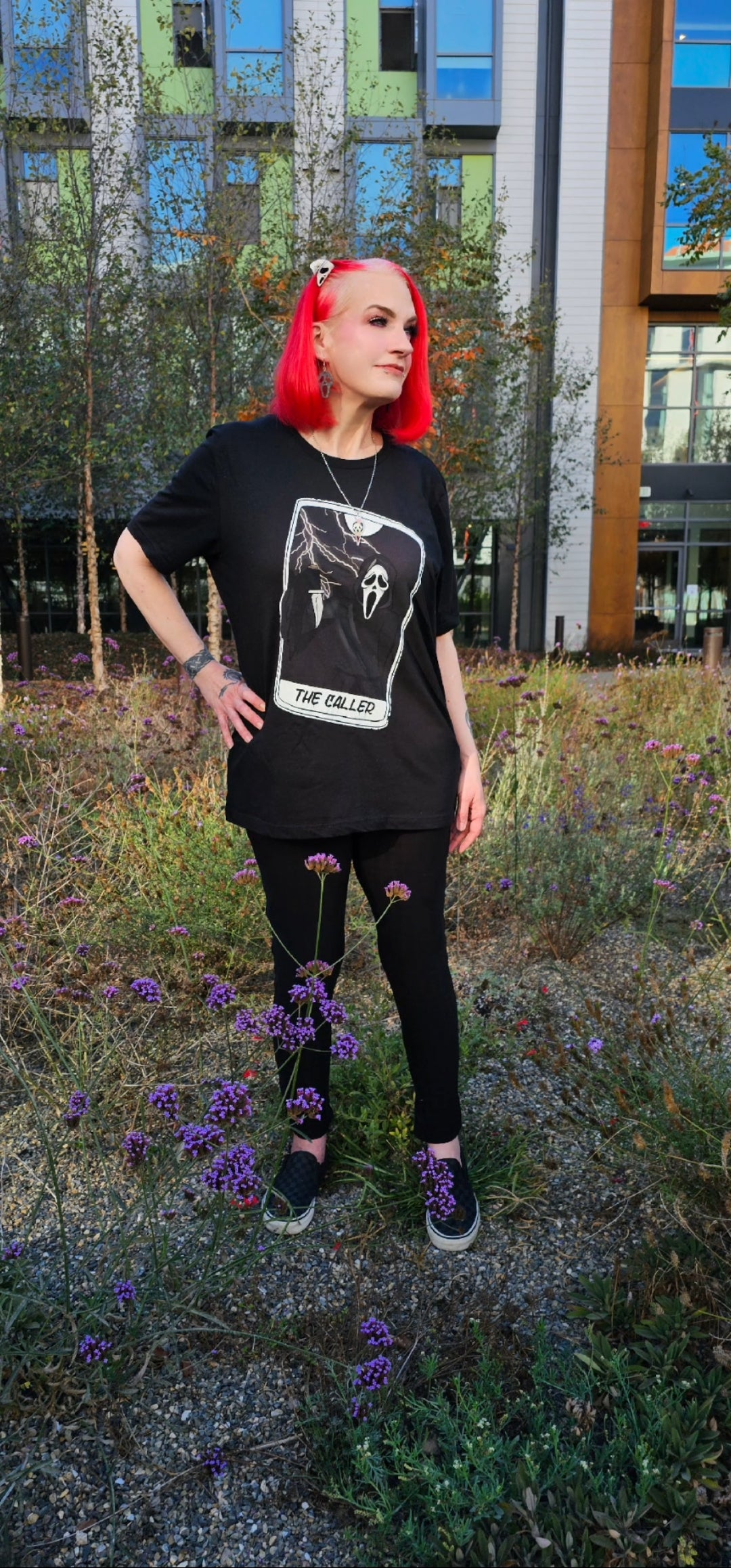 "The Caller" Ghostface Tarot Tee - Unisex Shirt