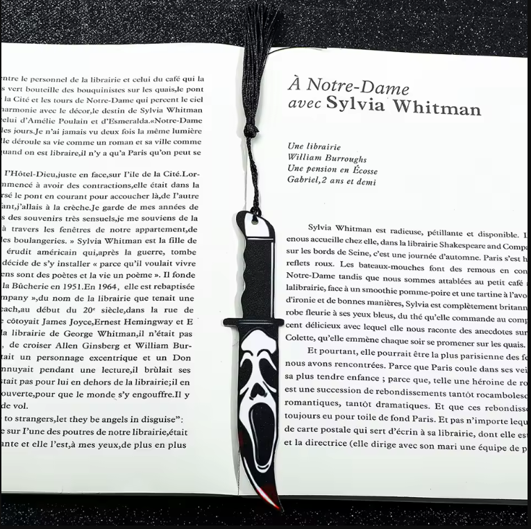 Horror Killer Knife Bookmarks