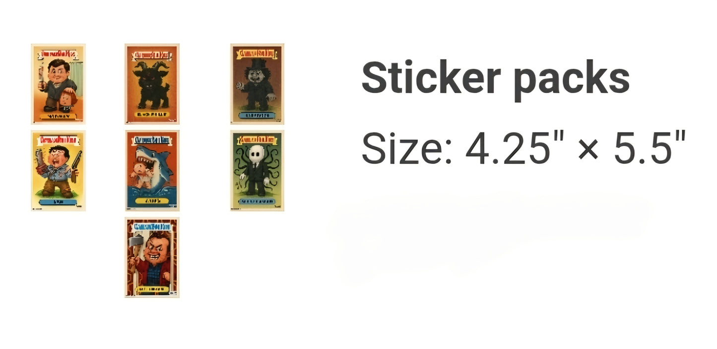 GPK Trading Card Sticker Pack