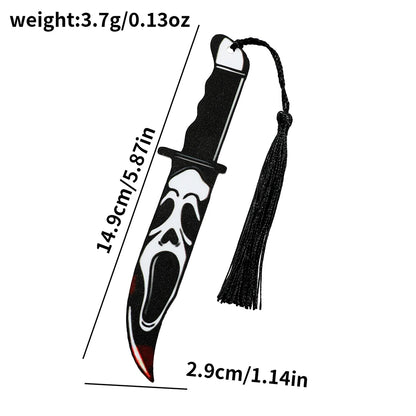 Horror Killer Knife Bookmarks