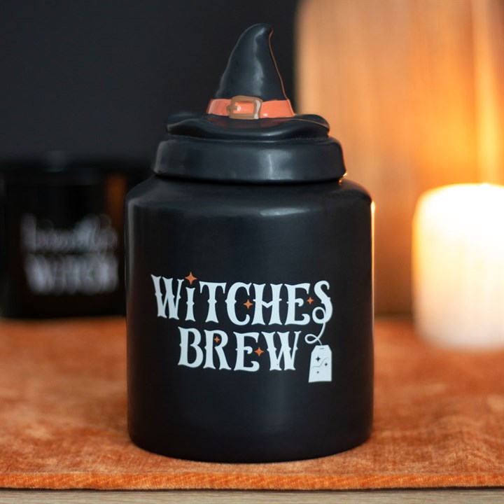 Witches Brew Tea Canister