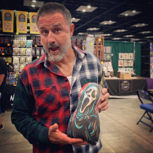 Ghostface Scream Inspired Plush Doll (The Cuddle Cult)