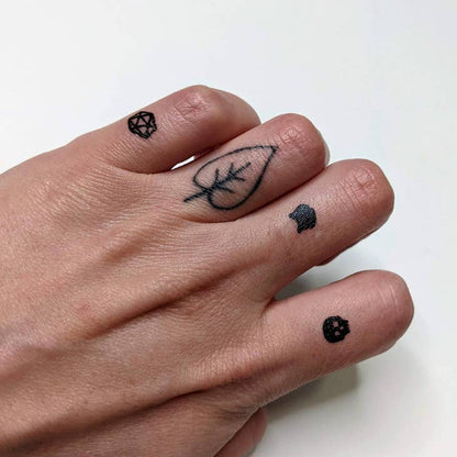 Skull Stamp and Eyeliner Makeup (Ashley Hay Design)