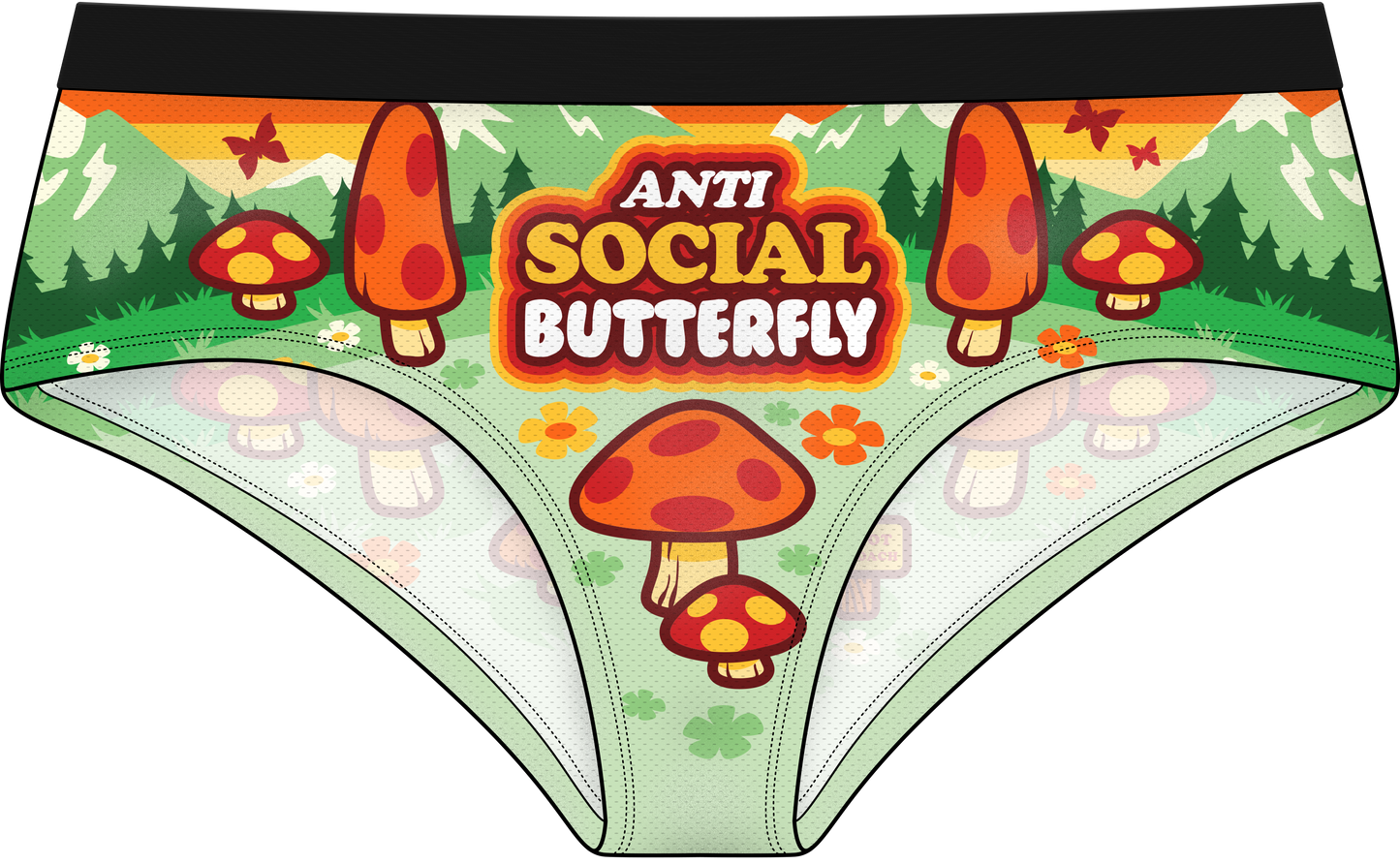 Anti Social Butterfly Panties