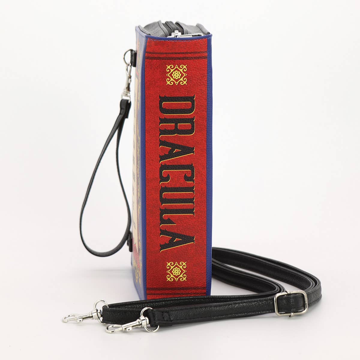 Colored Dracula Bram Stoker Book Clutch Bag