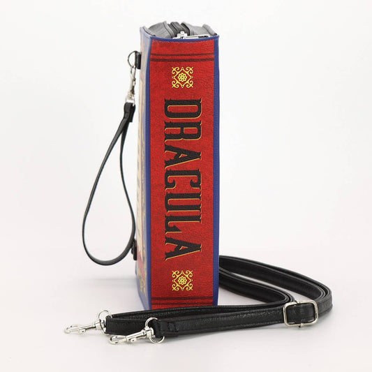 Colored Dracula Bram Stoker Book Clutch Bag