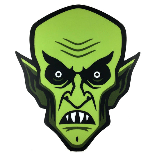 Orlok Nosferatu Head Vinyl Sticker (Monsterologist)