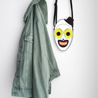 Terrifier 2 Art the Clown Flower Glasses Costume Bag