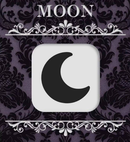 Crescent Moon Graphic Stamp Eyeliner Pen (Sinister Love Cosmetics)