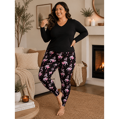 Cocktail Crush Leggings by Miss Fluff x Lipstick & Chrome TC2