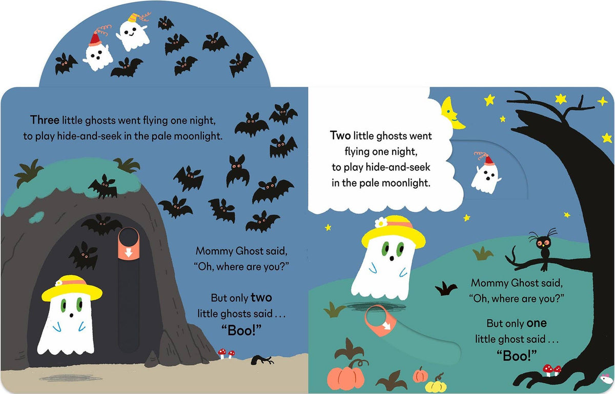 "Five Little Ghosts" Book