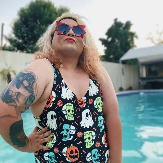 Vintage Halloween One-Piece