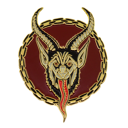 Krampus Enamel Pin