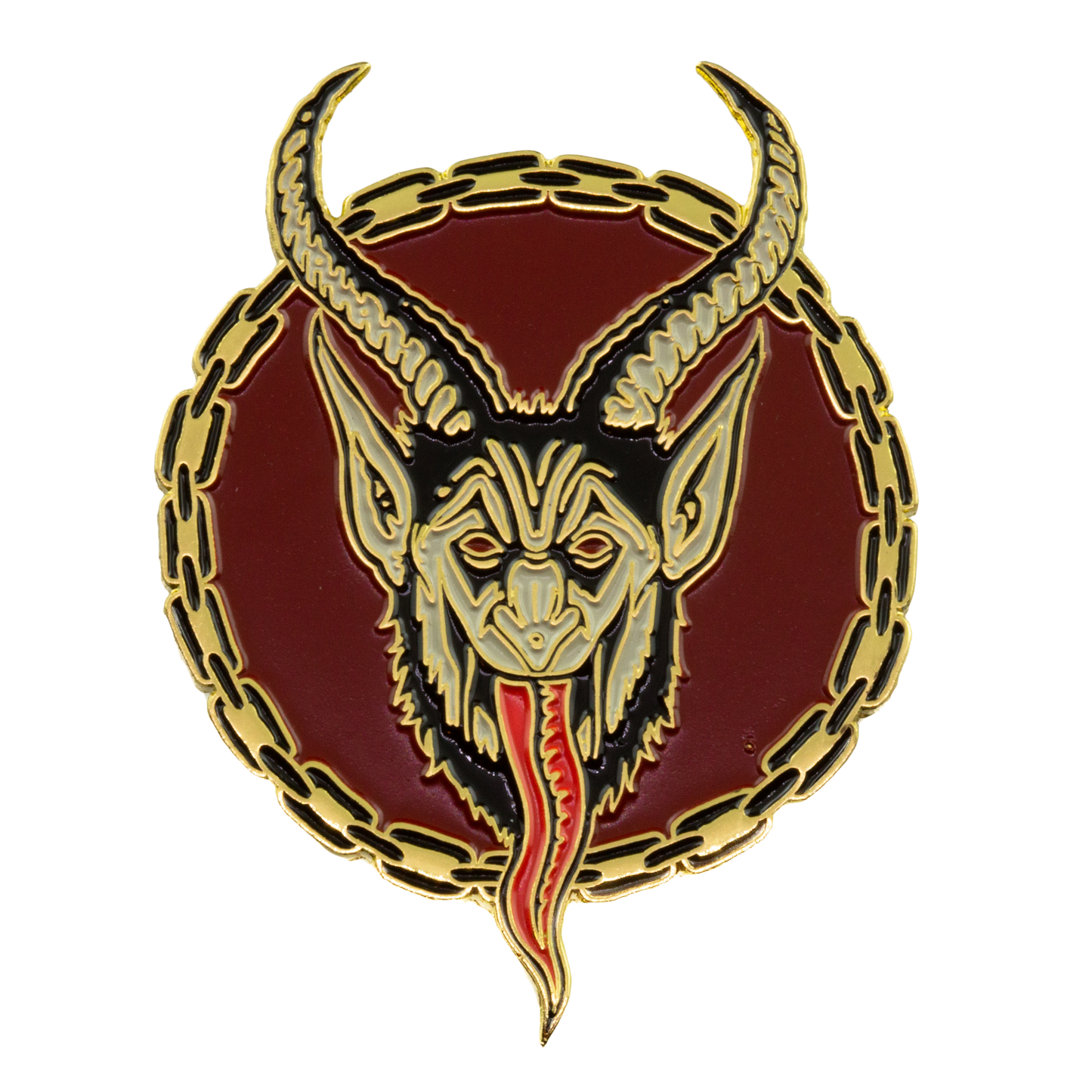Krampus Enamel Pin