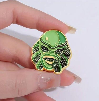 Movie Monsters Enamel Pins