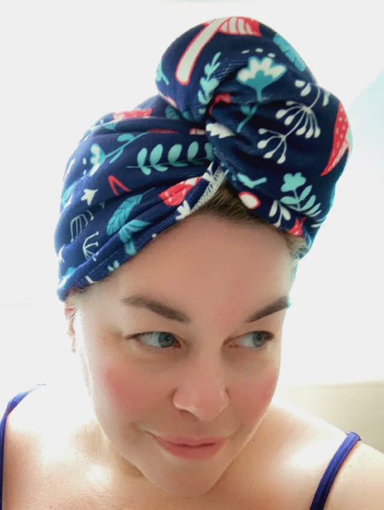 Leggings & Hair Wrap Towel Combo Boo Bucket Halloween Vintage - The Sketchy Pumpkin