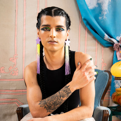 Maxi Fringe Earrings