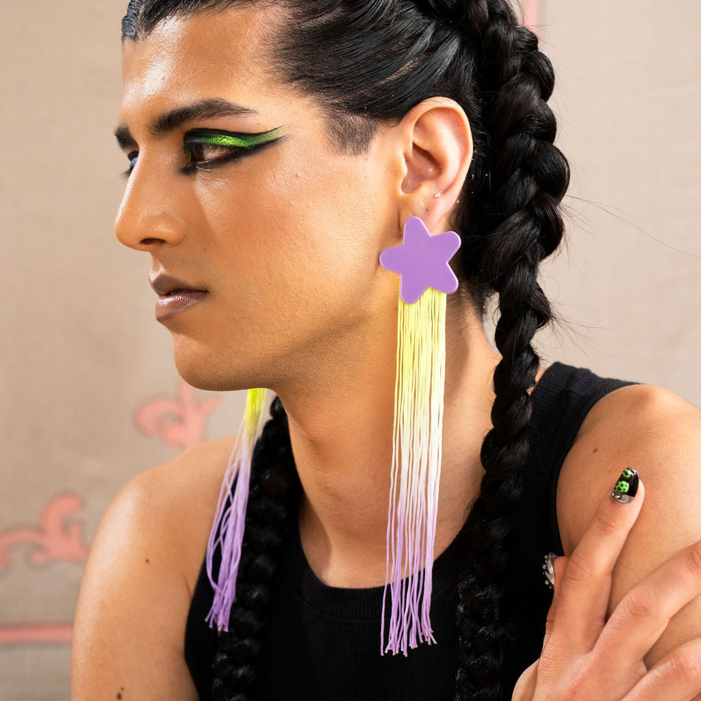 Maxi Fringe Earrings