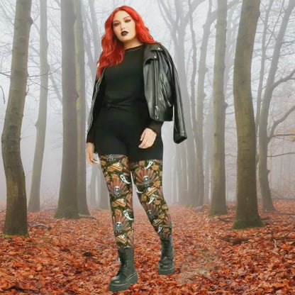 Spooky Thanksgiving (Semi-Exclusive) -Pocket Leggings