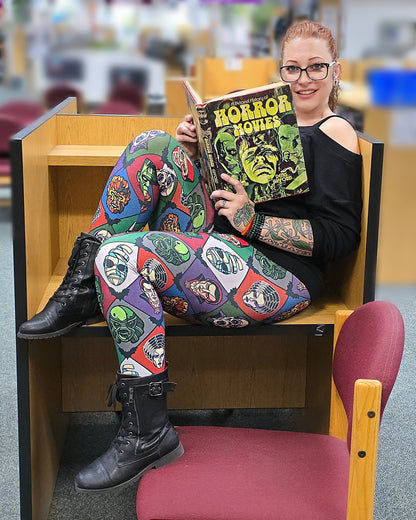 Uni Monsters Semi-Exclusive Leggings - High-quality Handcrafted Vibrant