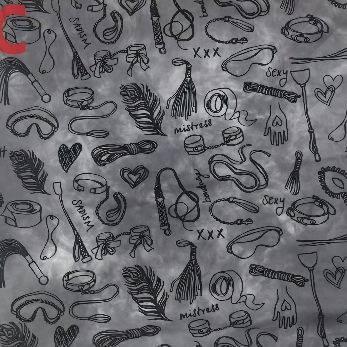 Pre-Order: Velvet Restraint Exclusive Leggings - High-quality Handcrafted Vibrant BDSM Kink