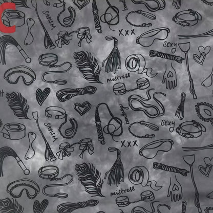 Pre-Order: Velvet Restraint Exclusive Leggings - High-quality Handcrafted Vibrant BDSM Kink