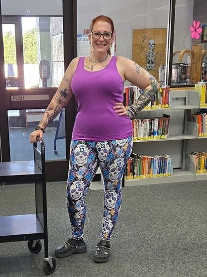 Triskaidekaphobia (Exclusive) - High-quality Handcrafted Vibrant Leggings