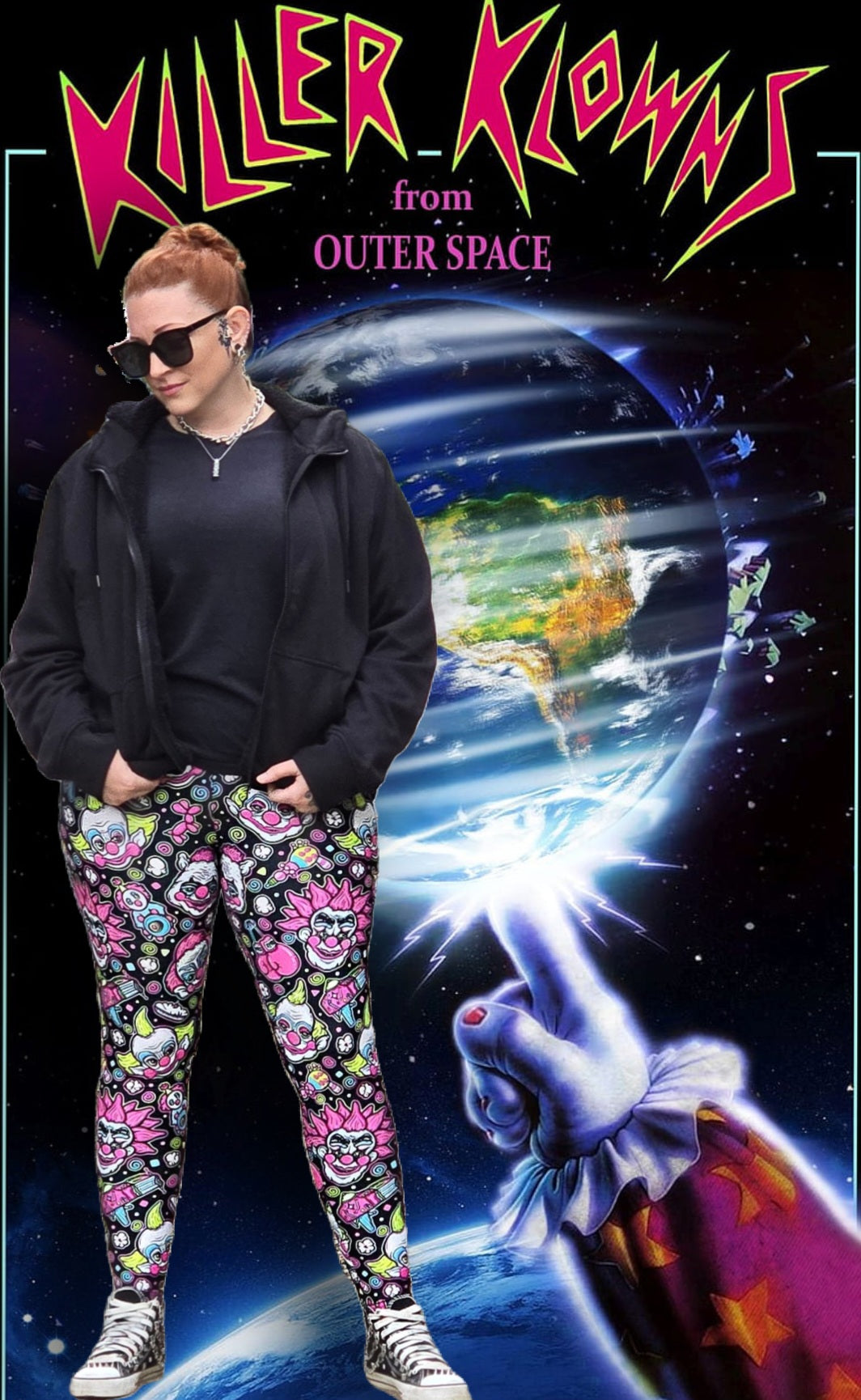 Killer Klowns From Outer Space - Semi-Exclusive Themed Leggings Box (High-quality Handcrafted)