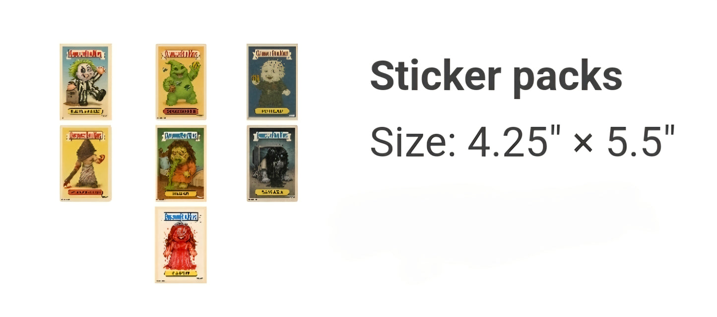 GPK Trading Card Sticker Pack