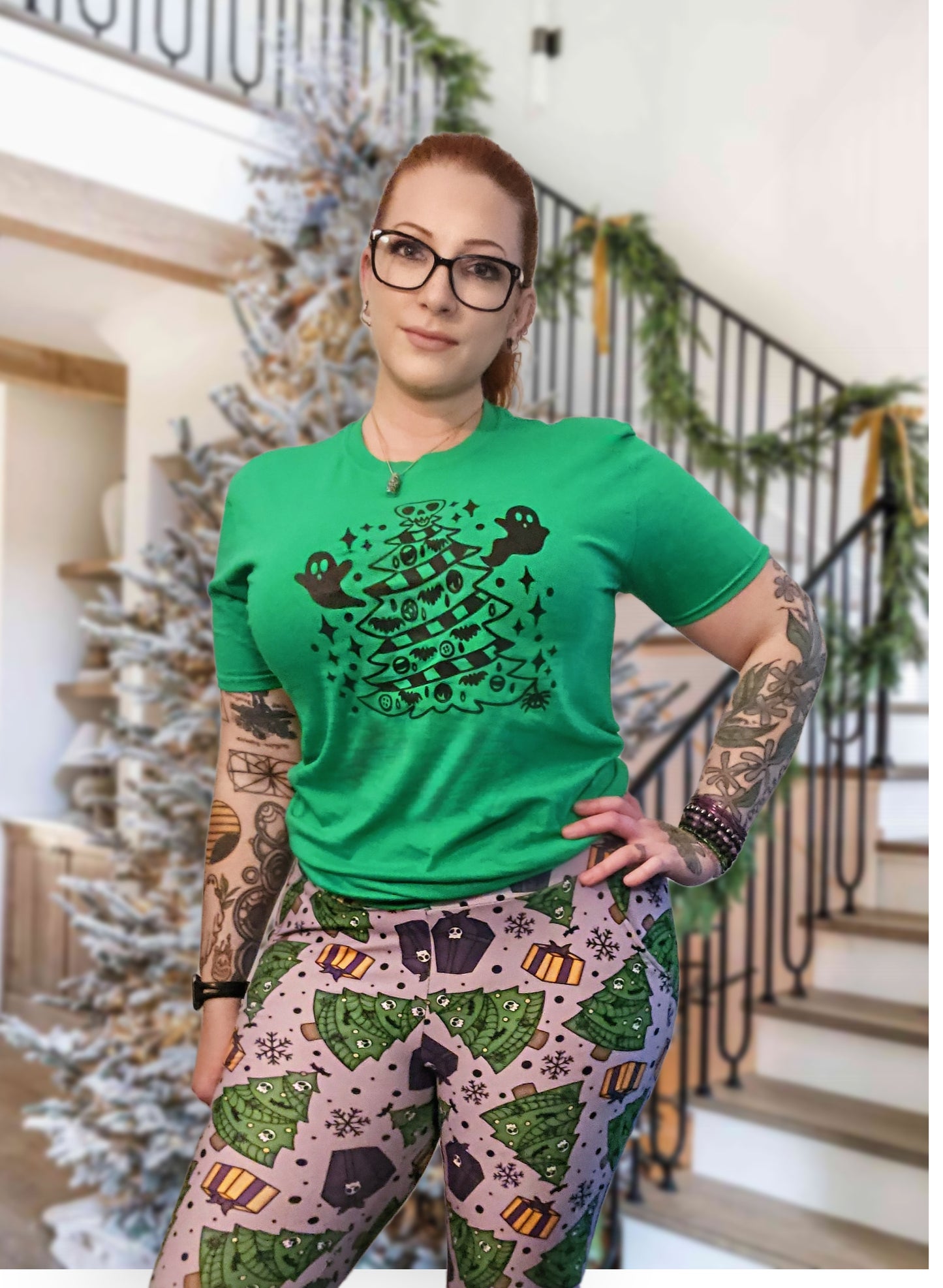 "Creepmas Tree" Spooky Holiday Tee - Unisex Shirt