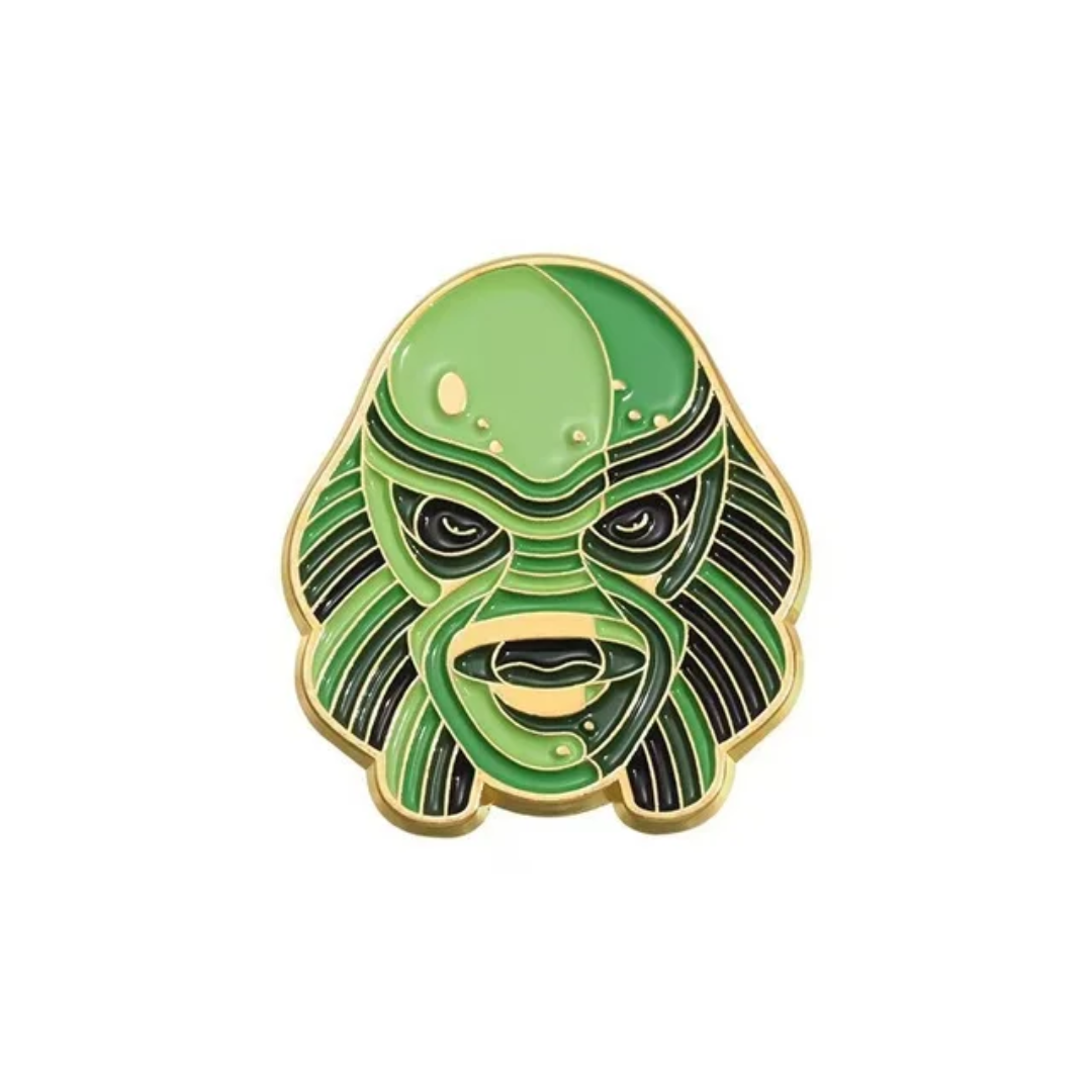 Movie Monsters Enamel Pins
