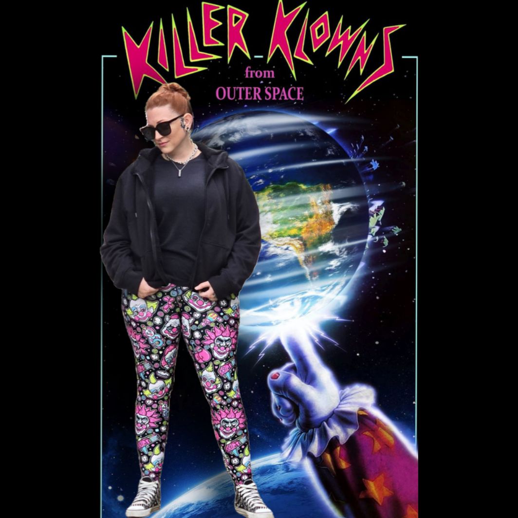 Killer Klowns From Outer Space - Semi-Exclusive Themed Leggings Box (High-quality Handcrafted)