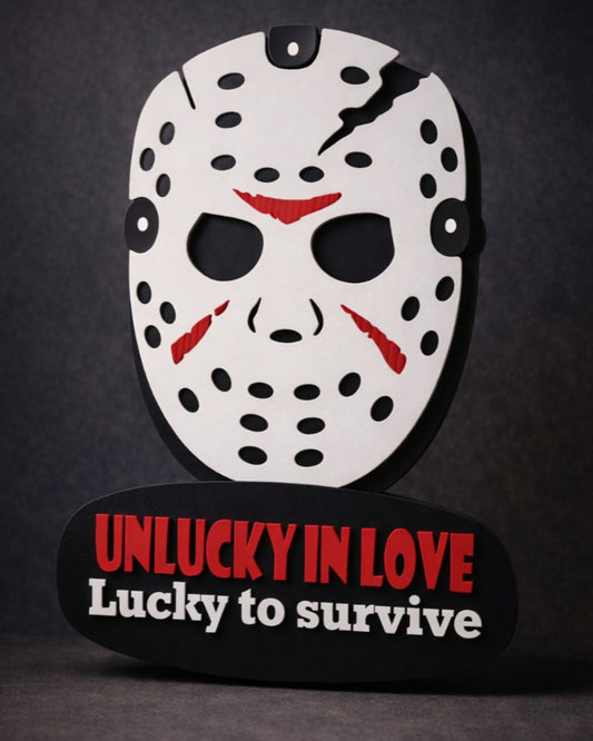 Jason Love & Survive wall decor - Friday the 13th