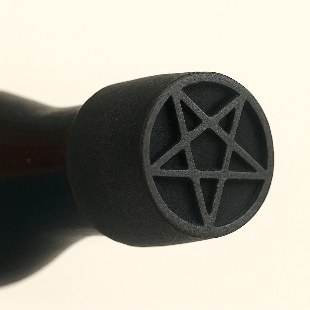 Pentacle Stamp and Eye Liner Makeup (Ashley Hay Design)