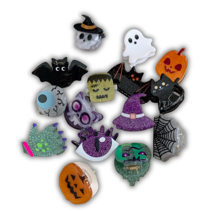 Horror Hairclaws Spooky Witchy Halloween Hair Accessories - 44 Styles