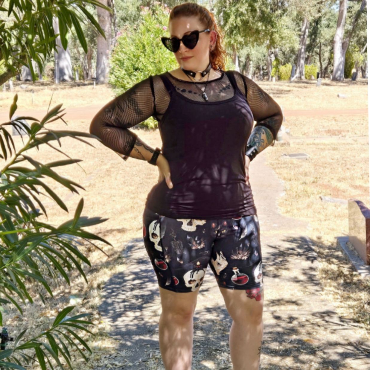 Salem Pocket Biker Shorts - High-quality Handcrafted Vibrant Bike Shorts