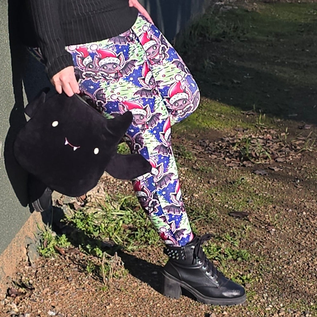 Silent Fright Exclusive Leggings - High-quality Handcrafted Vibrant