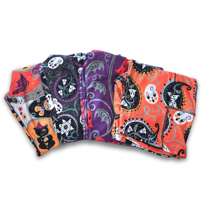 “Purple Paisley Gus Ghosts” Leggings (Limited Edition – Johanna Parker Exclusive)