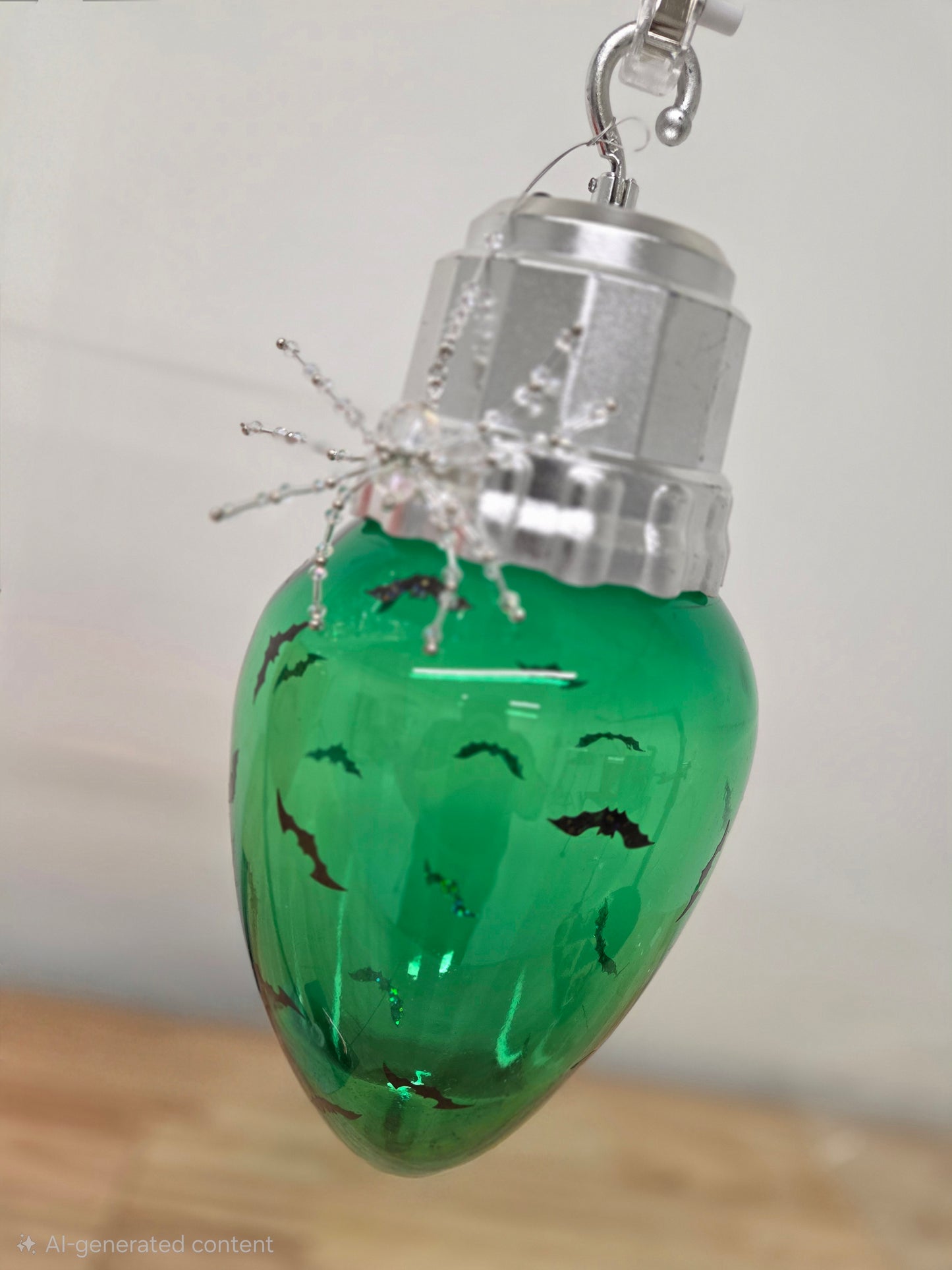 Jumbo Light-Up Bulb Container Ornament