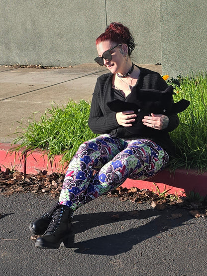 Silent Fright Exclusive Leggings - High-quality Handcrafted Vibrant