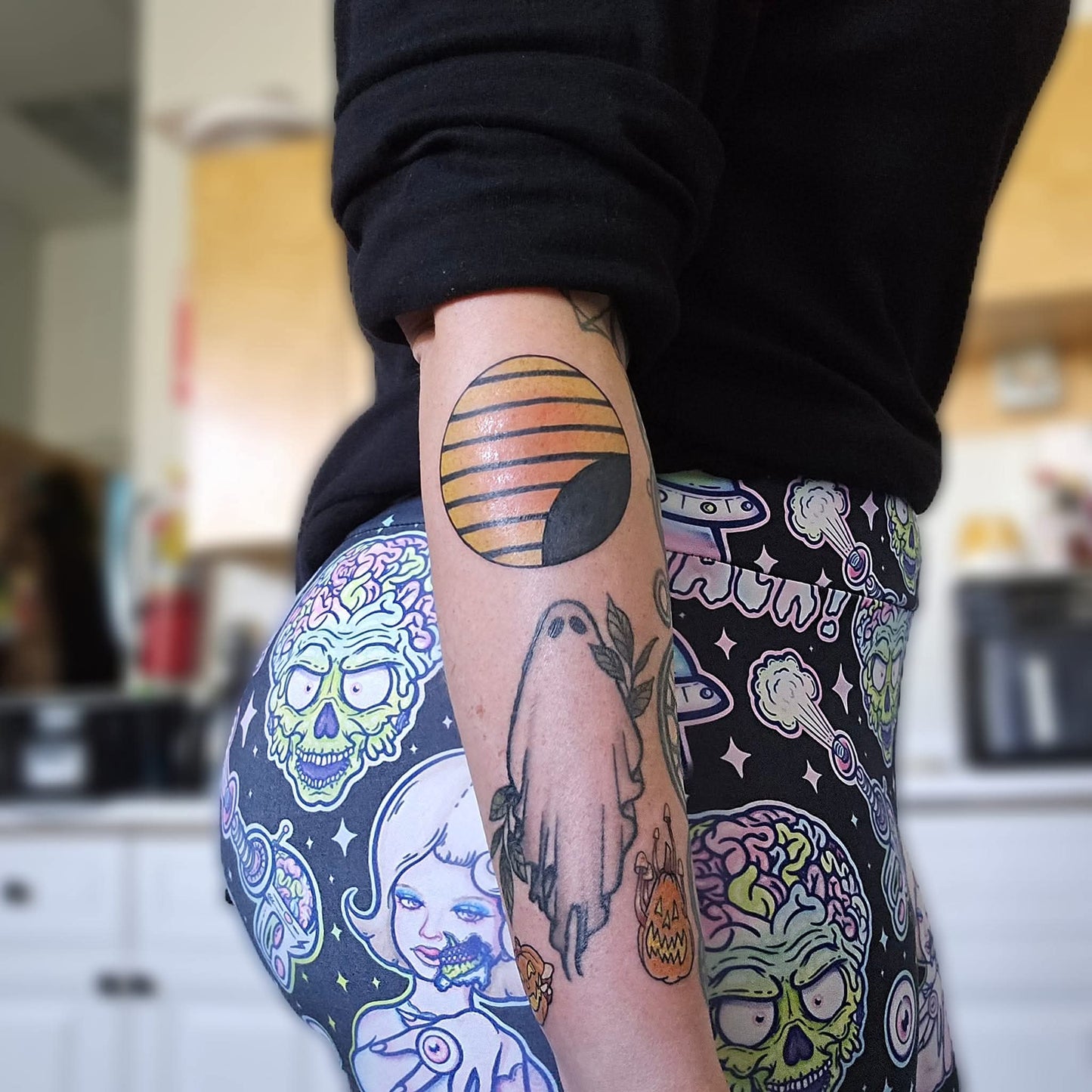 Mars (Semi-Exclusive) - High-quality Handcrafted Vibrant Leggings