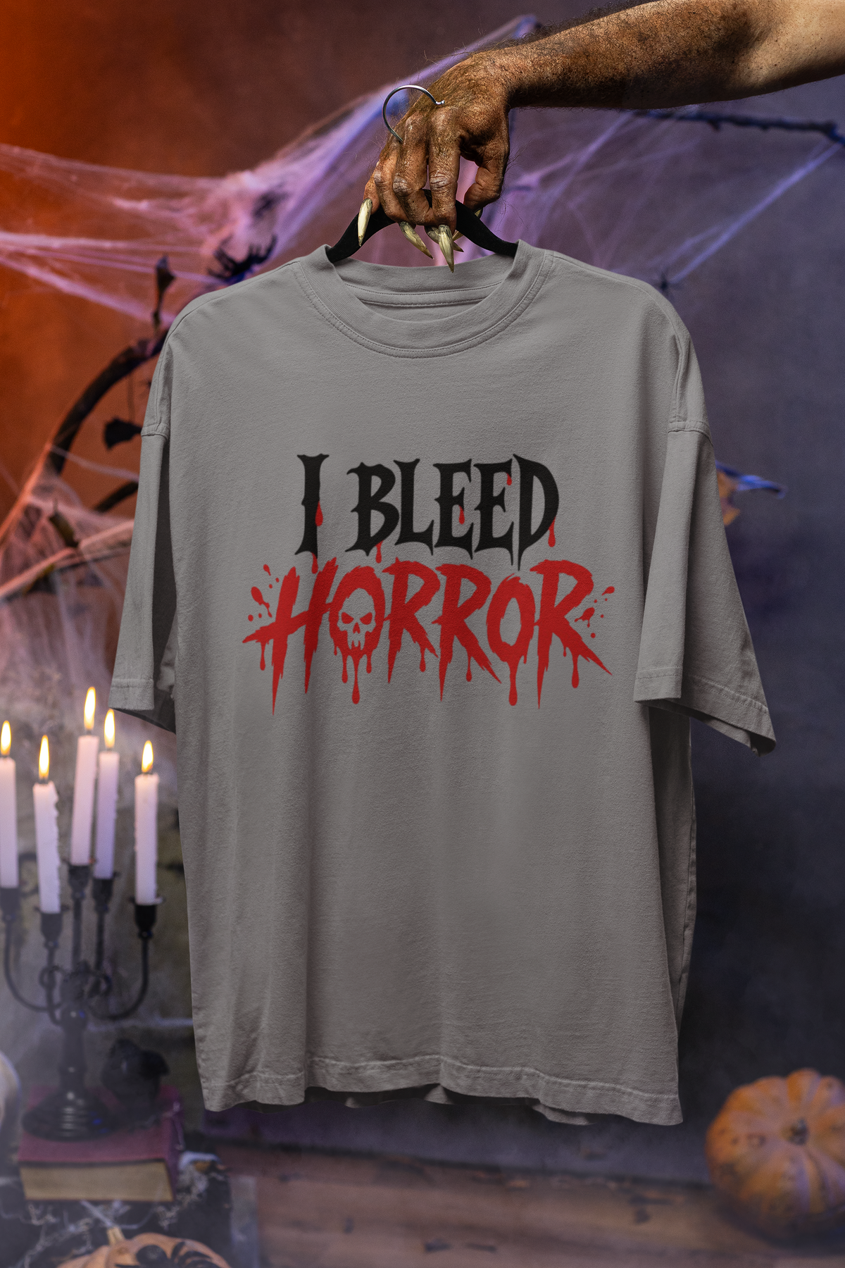 "I Bleed Horror" Tee Cinemas Movies T-Shirt