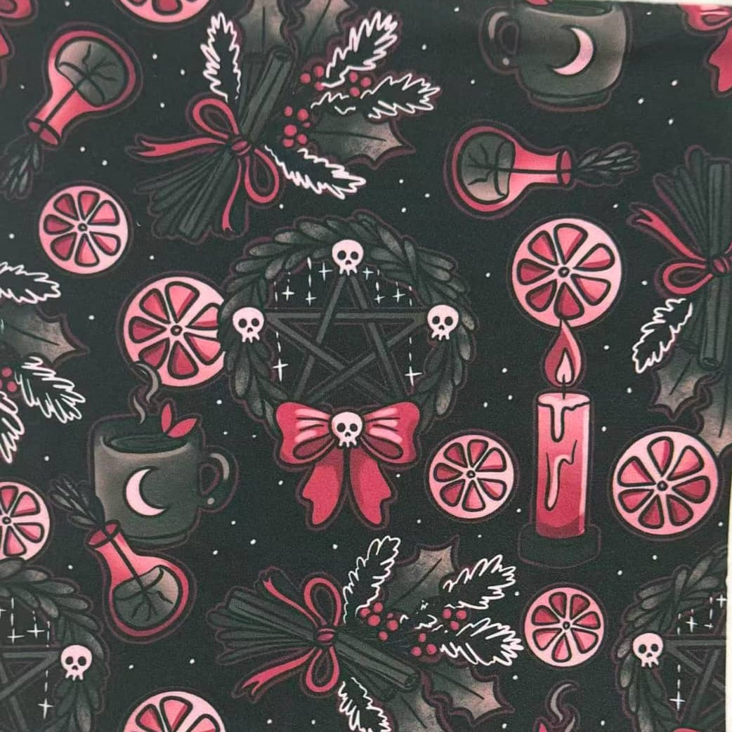 Pre-Order: A Gothic Yule Semi-Exclusive Leggings - High-quality Handcrafted Vibrant