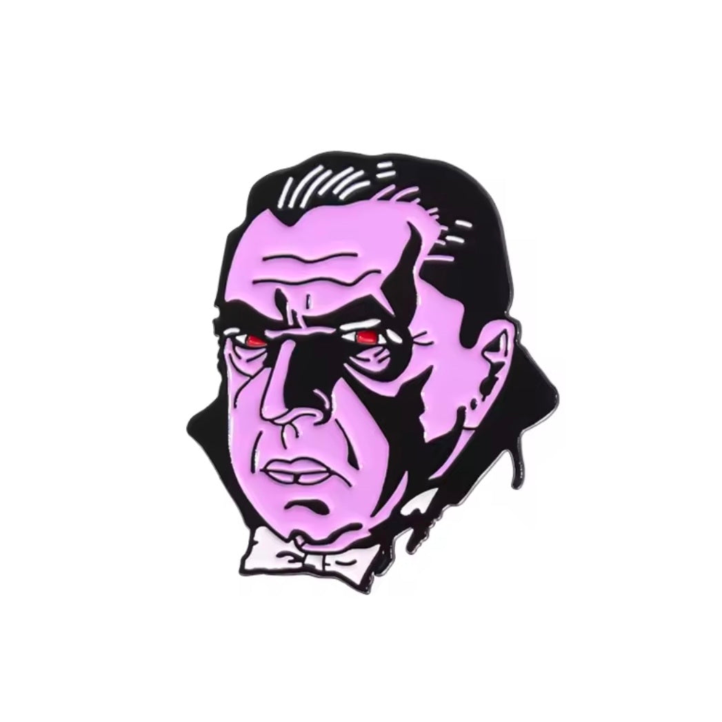 Movie Monsters Enamel Pins