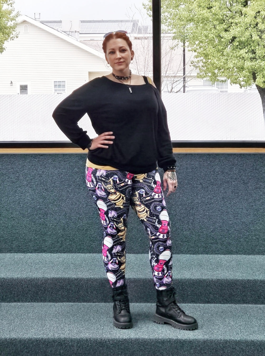 MST3K (Semi-Exclusive) - High-quality Handcrafted Vibrant Leggings