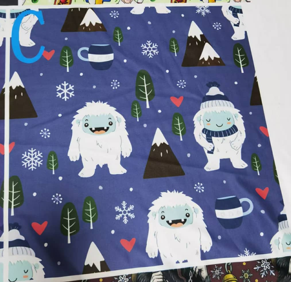 Pre-Order: Cheerful Yetis Exclusive Leggings - High-quality Handcrafted Vibrant