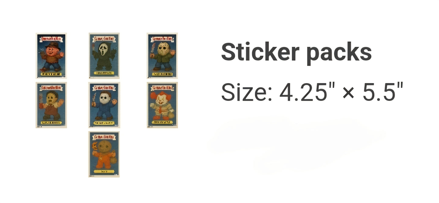GPK Trading Card Sticker Pack